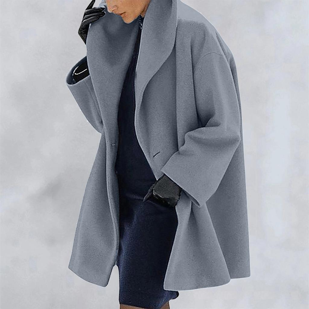 Women's Loose Long-sleeved, Fashionable, Plus-size Warm Cardigan Jacket Top