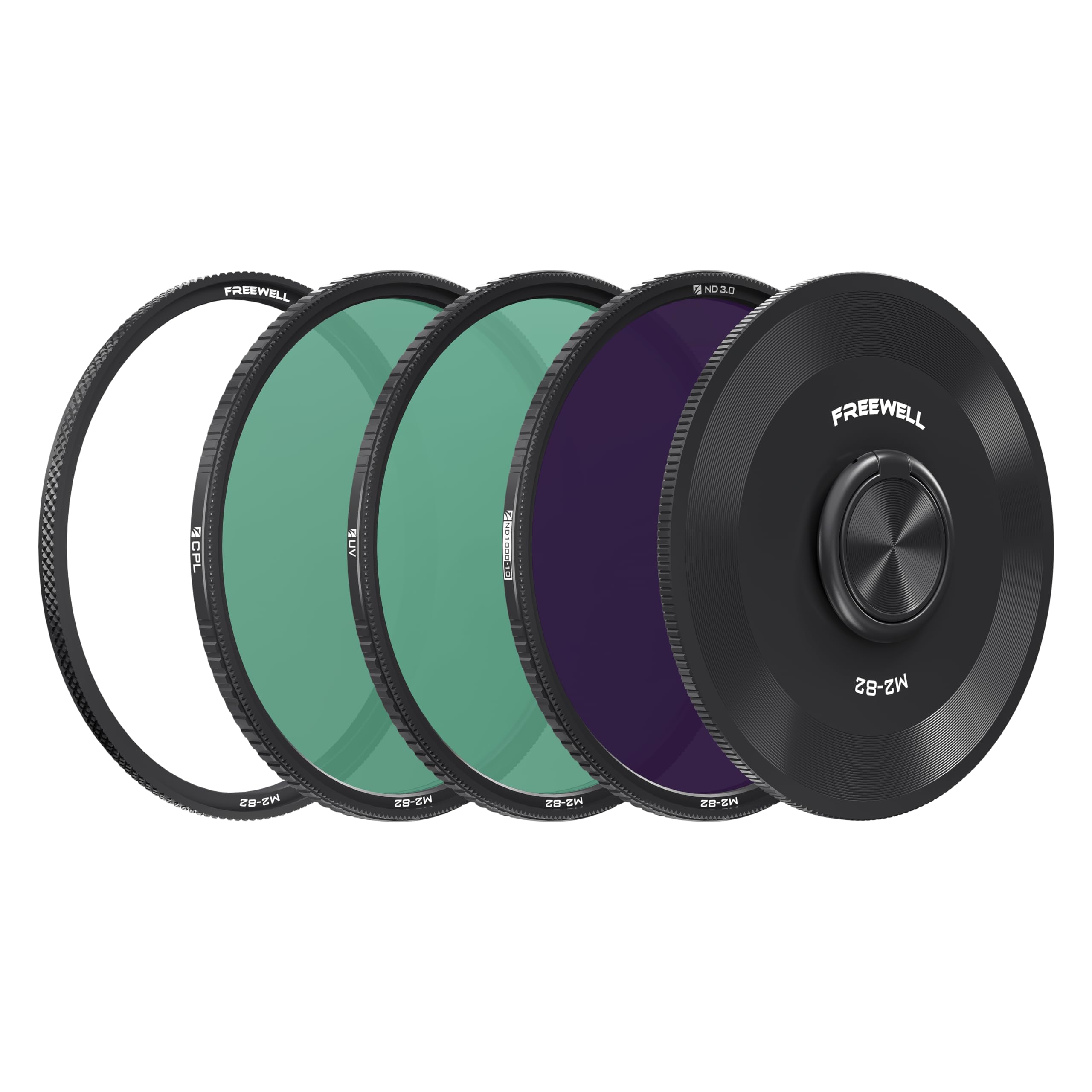 

Freewell M2 Магнитный Быстросменный Набор из 3 шт. 82мм УФ ND1000, CPL,