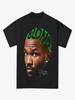 T-shirt Grafica Rapper Frank Retro unisex Hip Hop Oceano Album Abbigliamento T-shirt Y2k Unisex Biondo Moda Cotone Oversize T-shirt