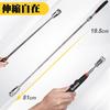 Toolwiz MPT-36 Antenna-Type Magnetic Pickup Tool, Handheld Magnet Catcher, 3.4kg (36N) Suction Force, LED, Extendable Up To 80cm, Super Strong Magneti