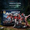 Electric Tyrannosaurus Rex Mechanical Dinosaur Building Blocks - Educational Toy for Boys