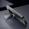 For Vivo X100 5G Slim-Fit Case TPU+PC Phone Cover Zinc Alloy Kickstand Phone Shell