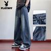 PLAYBOY Men's Loose Straight Leg Jeans