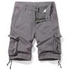 Men Summer Multi Pockets Cotton Cargo Shorts Men Fashion Solid Joggers Shorts Pants Outdoor Breathable Shorts Man