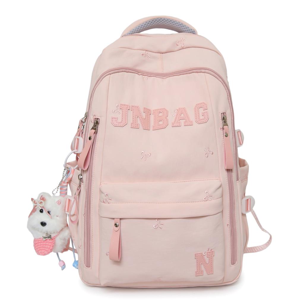 Schoolbag Japanese Ins High Value Junior High School Student Schoolbag Girl Girl Cute Sweet Casual Backpack Large Capacity Travel Backpack
