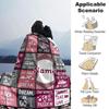 Adventure Travel Theme Customize Your Name Home Blanket S Comfortable Soft Lightweight Allseason Multipurpose Blanket For Picnics Sofas Offices Beds