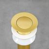 Antique Brass Washbasin Stopper Without Overflow GOLD GLEN 1 21