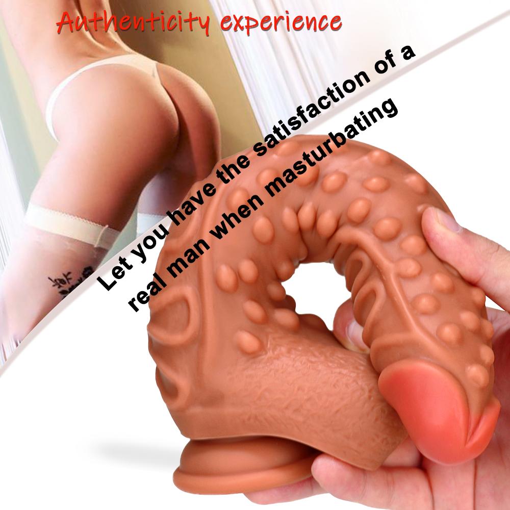 Realistic Dildo Silicone Sex Toys for Women Big Penis with Suction Cup Female Masturbator Anal Sex Product 18+
