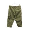 Nigel Cabourn Cropped Cargo Pants Khaki Button Fly Women Used