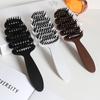 Volumizing Boar Bristle Hair Brush,Smoothing Dual-Style Hair Brush with Fluff-Up