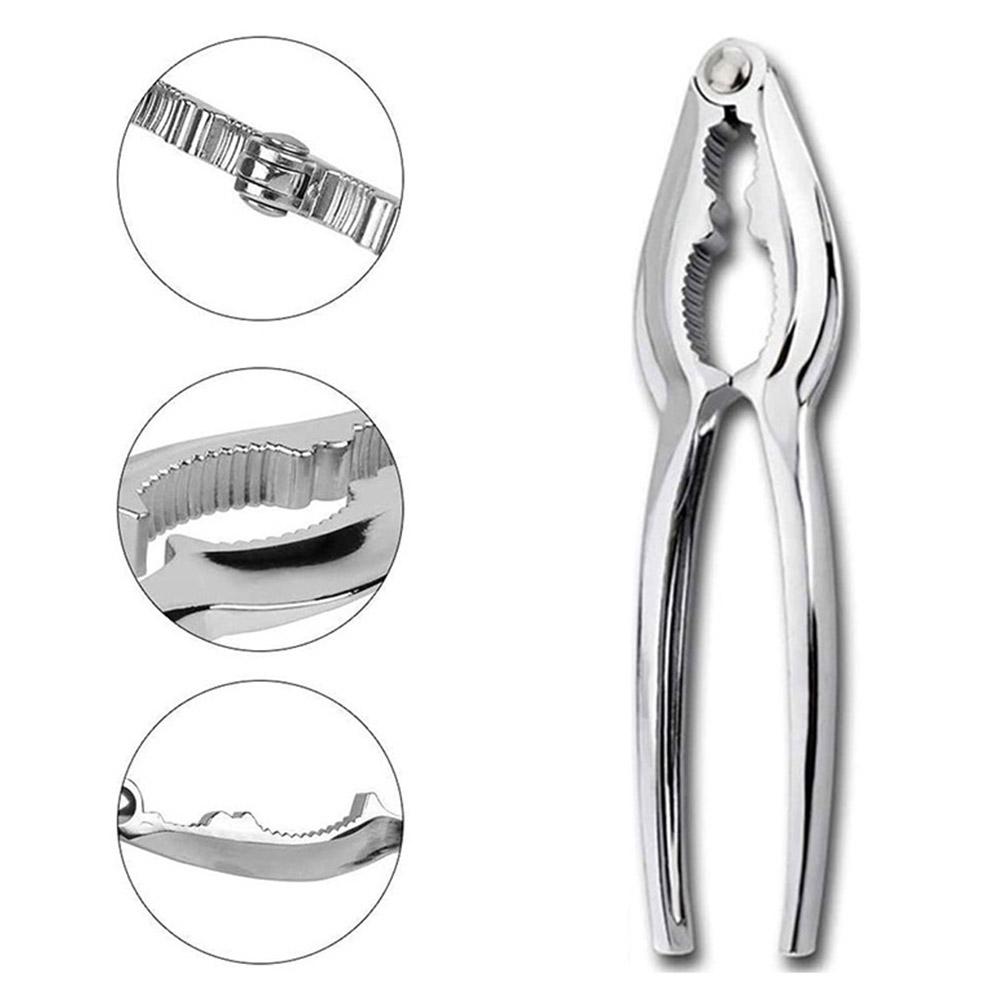 1 Set Stainless Steel Crab Fork Seafood Tools Lobster Cracker Forks Nut Cracker Shell Claw Lobster Shellers Crab Leg Cracker Kit