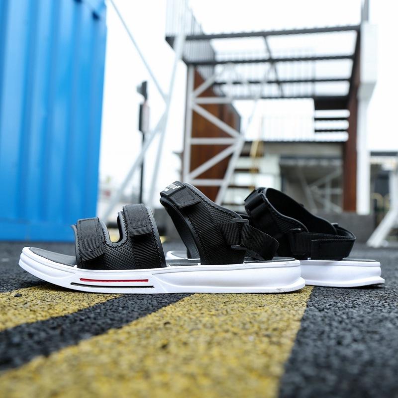 Men wear platform beach shoes casual youth driving sports outdoor Vietnamese sandals