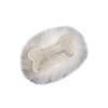 Unique Bone Hairpin Y2K Cute Hair Clip Plush Dog Bone Shape Hair Barrettes Fun Hair Clips Brooch Halloween Jewelry Gift