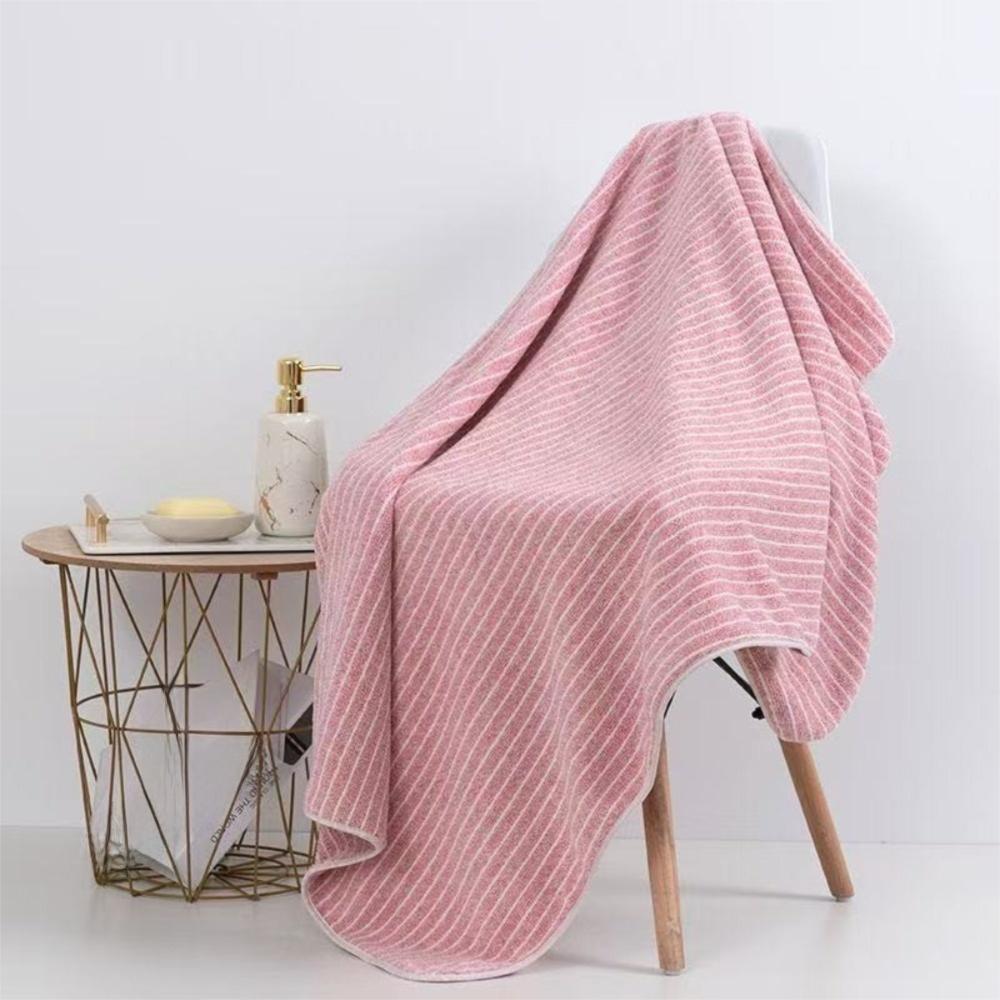 Skin-friendly Fabric Coral Fleece Bath Towel Non-Shedding Comfortable Extra Large Towel Quick Drying Towel