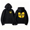 Hip Hop Années 90 Wu Clan T-Tangs Graphics Hoodie Men Women's Punk Zip Up Jacket Long Sleeve Fleece GothicCoat Loose Streetwear
