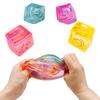 Stress Relief Toys Iridescent Ice Cube Malt Candy Squishy Slow Rising Fidget Toy Creative Decompression Gift for Kids