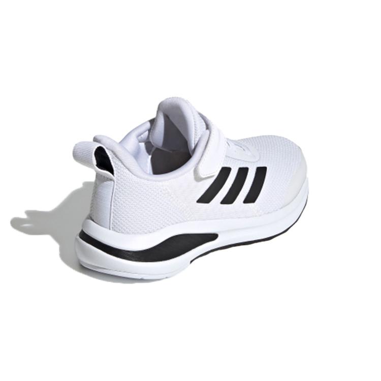 Adidas Fortarun EL K Abrasion Resistant Abrasion Resistant Low top Kids' Running Shoes White Black Kids' FW2578