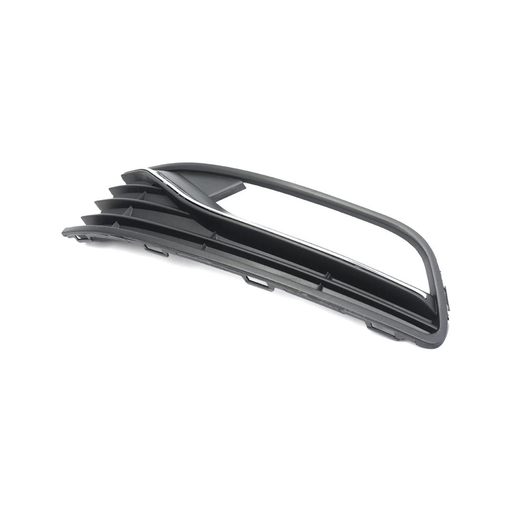 Front Bumper Fog Light Grill Wear Resistant 6C0853666B 6C0853666J Fog Light Cover Grille for VW Polo 6R 2014-2017 Replaces
