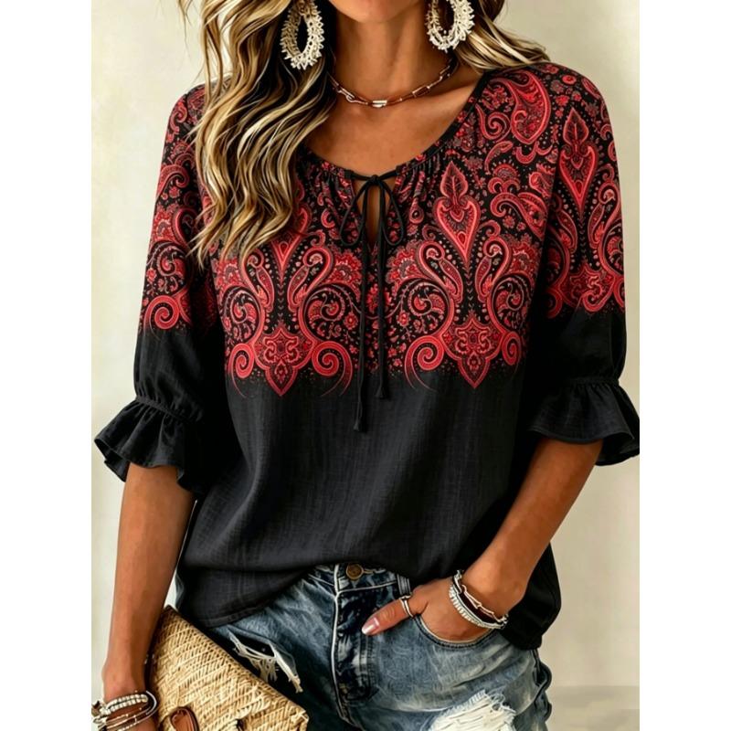 Summer Simple Casual Half Sleeve Women s Shirt, Loose Drop Shoulder Design, Comfortable Breathable Daily Commute Top S