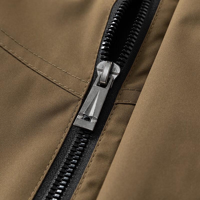 JEEP SPIRIT Men's Casual Stand-Collar Jacket