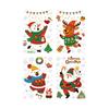 Christmas Decorations Window Pvc Static Sticker Arctic Bear Santa Claus Reindeer
