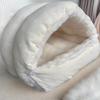 Winter Warm Cat & Dog Bed: Semi-Enclosed, All-Season Pet Nest
