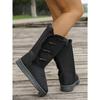Cross-Border Trade 2025 Winter New Arrival: Women's Thick-Sole Fleece-Lined Snow Boots - Warm, Slip-Resistant, Height-Enhancing