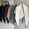 Womens Wool Shawl Scarf Hybrid Wrap Pure Solid Color Warm Winter Accessory OL Style 175cm Length