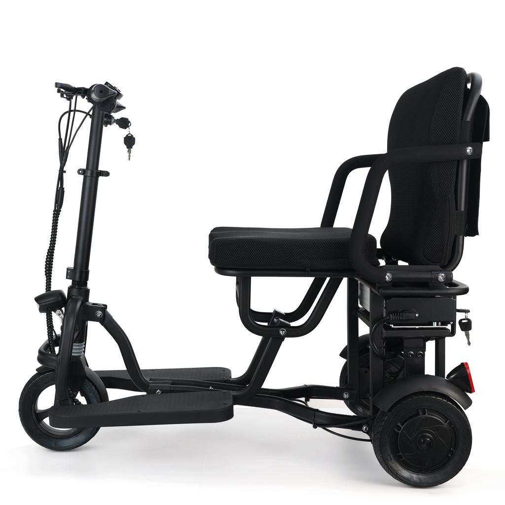 WEYRAL C36VT Safe Electric Riding Wheelchair 300W Motor 8AH Battery 15KM/H Max Speed Convenient Folding Electric Wheelchair