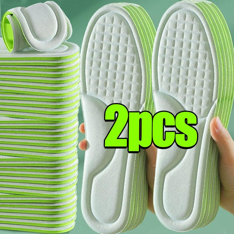 Erkek ve Kadınlar İçin Yumuşak Hafızalı Köpük Ortopedik Tabanlık Koku Giderici Anti-Odor Spor Tabanlıkları Ter Emici Ayakkabı Yastığı
