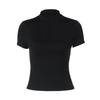Hot-selling women's clothing in Europe and the United States, new products in spring and summer, fashionable and sexy chest hollow disc buckle solid c
