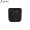Planting Bag Black Non-Woven Fabric Grow Bag Tree Bag Growth Seedling Flower Pot