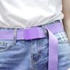 Wide Side Women Nylon Belt Canvas Jeans Decoration Elegant Man's Waist Belt  Ladies/Girls