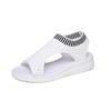 Fashion 2025Sandals Women Summer  New Open Toed Flat Roman   Flying Woven Hollow Platform Sports Sandals Flat