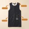 Waterproof Oil-Proof Sleeveless Kitchen Apron for Women - Fashionable and Breathable