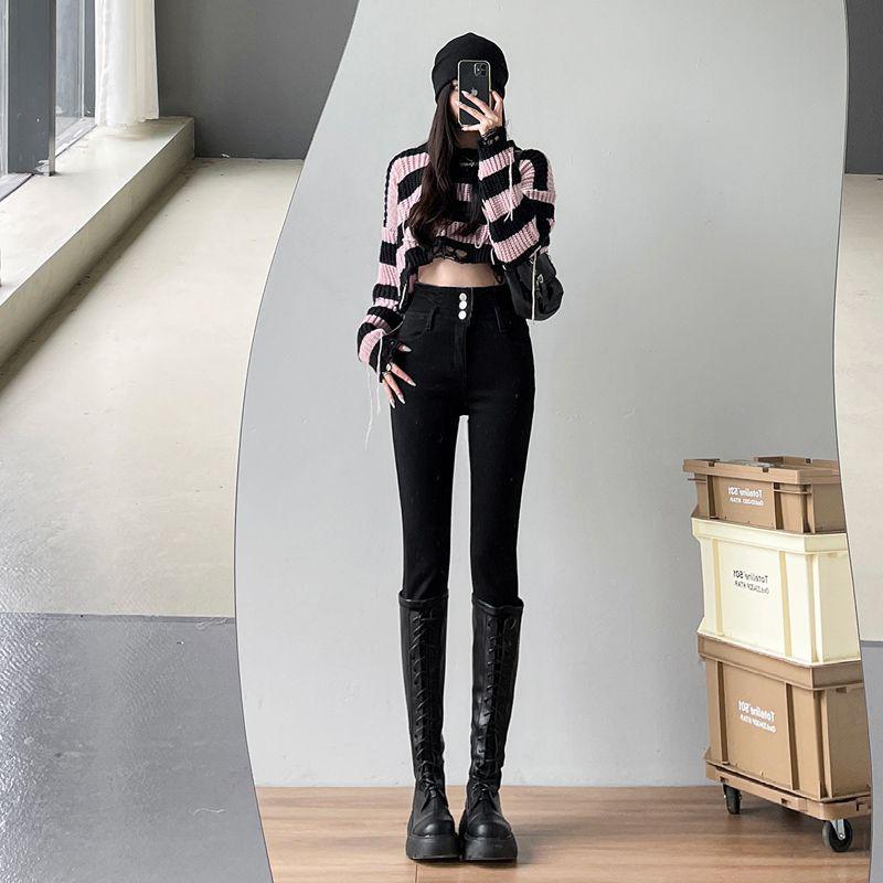 2025 Spring/Autumn Women s Ultra High Waist Slimming Skinny Jeans 26
