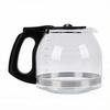 Bricco per Caffè da 1.8L Sostitutivo per Caraffa da Caffè in Vetro da 12 Tazze Vetro Borosilicato Sicuro con Manico Robusto