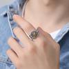 Men's Lion King 925 Sterling Silver Ring Band - Retro & Trendy Index Finger Jewelry Gift.