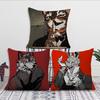 Cartoon Animal Furry Kawaii cushion cover For Pillow Printing Sofa Decoration Home Car Room Coffee Shop Office Nordic Simplicity