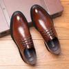 Men's Large Size Genuine Leather Casual Shoes - British Style Autumn Youth Formal