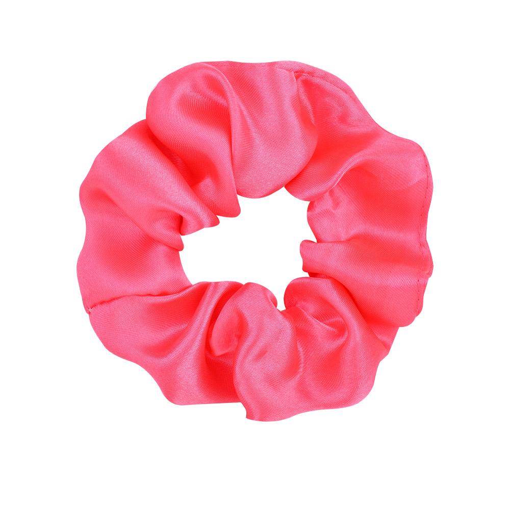3.9 Inch Women Silk Scrunchie Elastic Handmade Multicolor  Hair Band Ponytail Holder Headband Hair Accessories