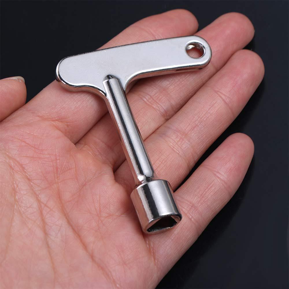 Zinc Zinc Zinc Alloy Lift Door Release Lock Key Multifunction Spanner Key Triangle Key Lock  Train
