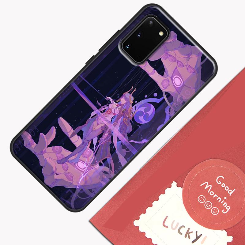 Baal Genshin Impact Game Phone Case For Samsung Galaxy S23 S26 Ultra S20 S21 S22 S24 S25 Plus S10 S25 FE Cover Shell