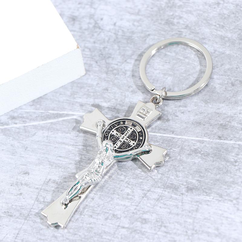 Jesus Cross Christian Religion Key Chains Fashion Jewelry Accessories