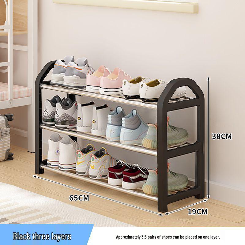 Sturdy Multi-Layer Shoe Rack: Simple, Multi-Functional Storage for Dorms & Homes