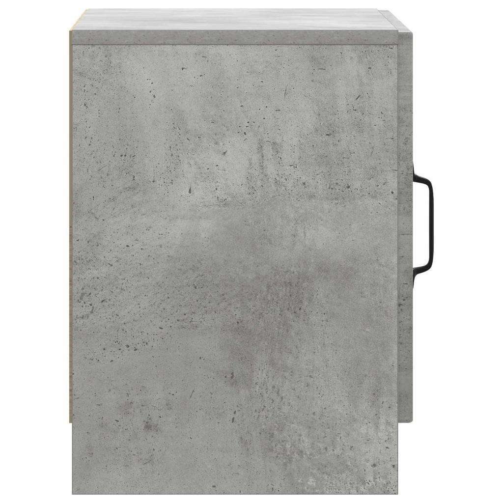 Nightstand 2 pcs Concrete Grey 43 x 34.5 x 47 cm Particleboard