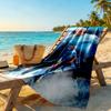 Asciugamano da Spiaggia Stile Haaland Alta Assorbenza & Asciugatura Rapida Confortevole Leggero
