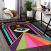 1pc Anime Cartoon Design Office Chair Mat Festival Gift, Non Slip Carpet for Home Decor, Suitable for All Seasons