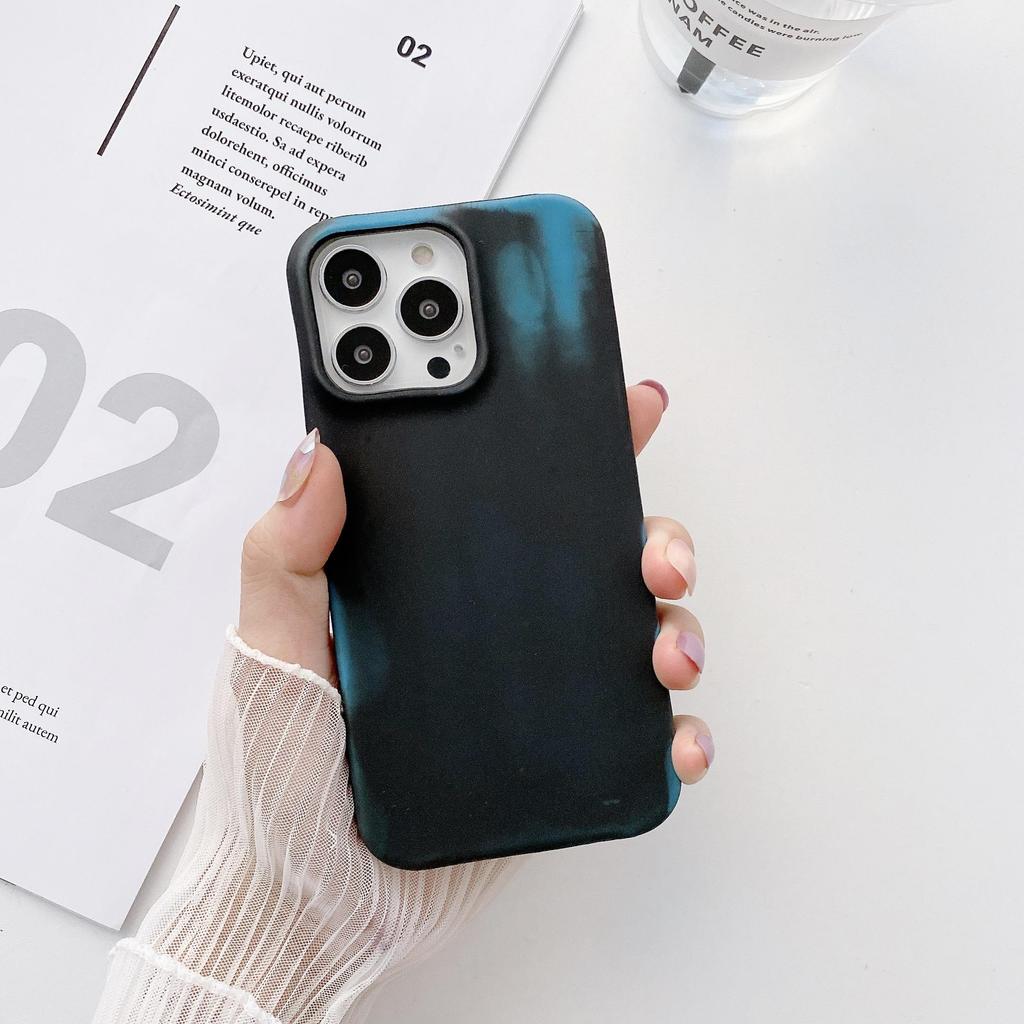 Thermal Sensor Heat Induction Case For iPhone 13 12 11 Pro Max Mini XR XS X 7 8 6 6S Plus SE 2020 Discoloration Phone Back Cover