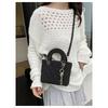 Chic Diamond Quilted Faux Leather Shoulder Bag for Women, Vintage Style Crossbody Hobo Purse, Soft Texture Handbag